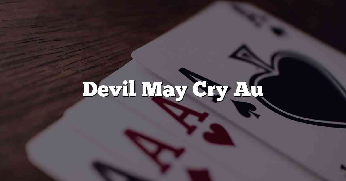 Devil May Cry Au