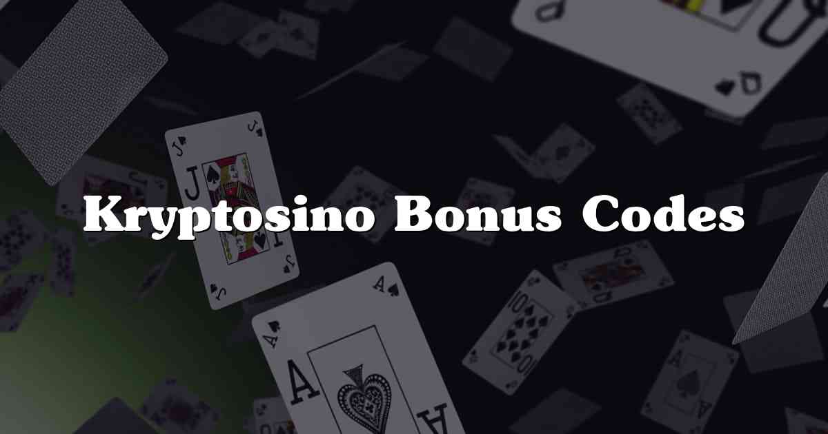 Kryptosino Bonus Codes